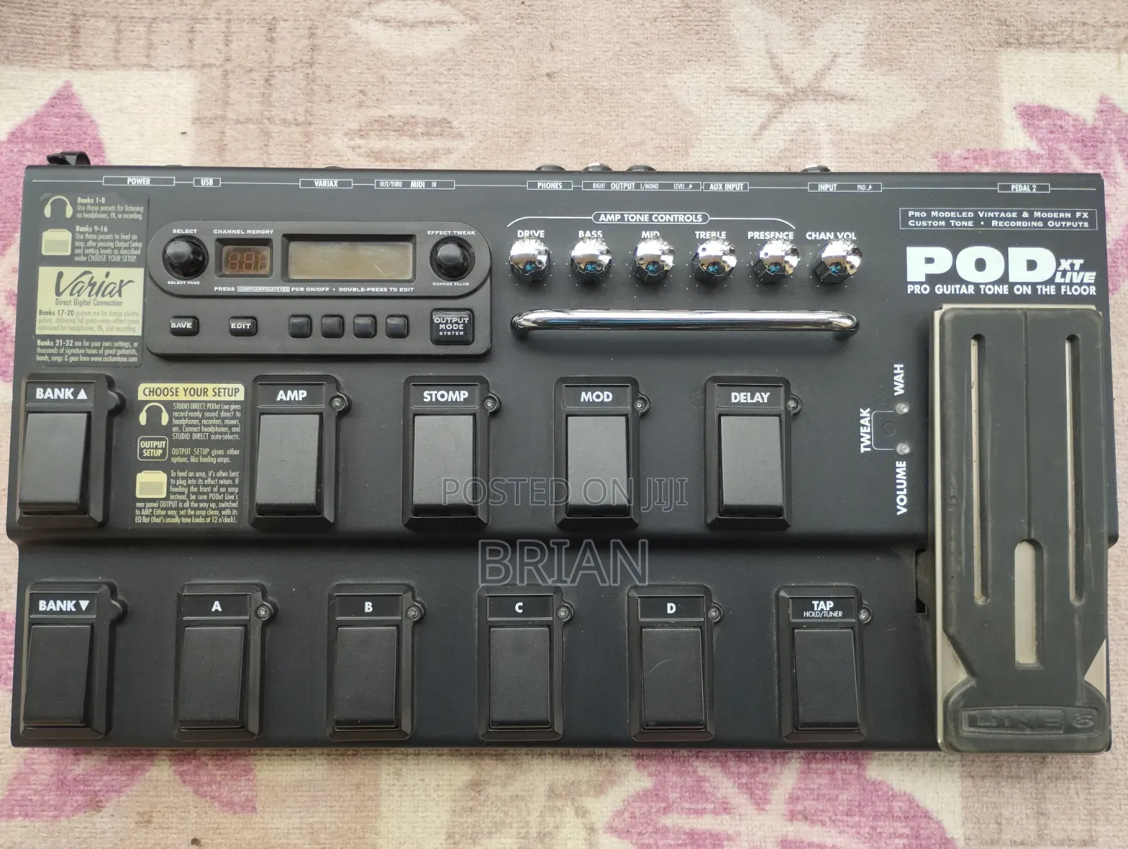 Pod Xt Live Line 6 Guitar Pedal