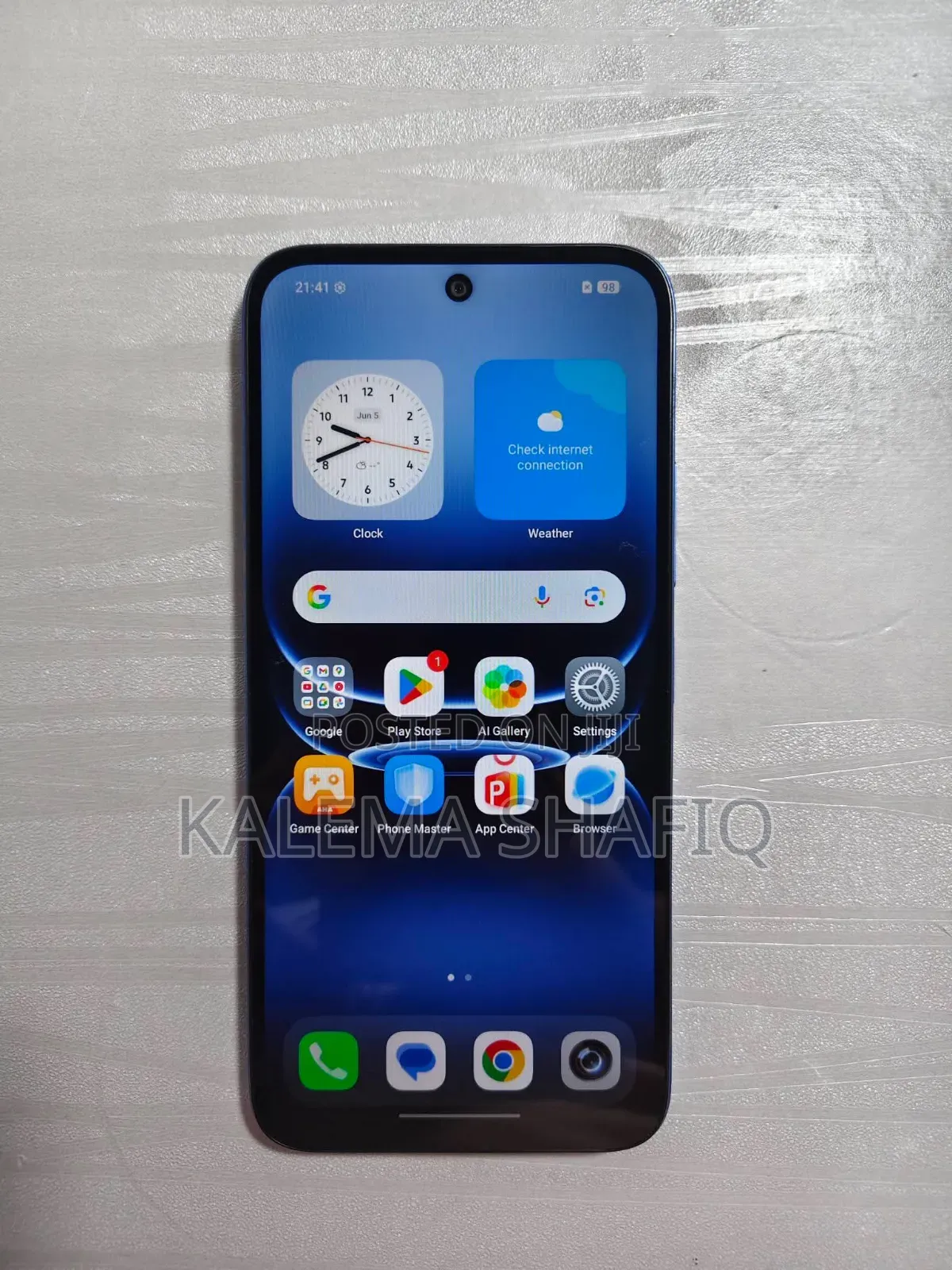 New Infinix Smart 20 64 GB Black
