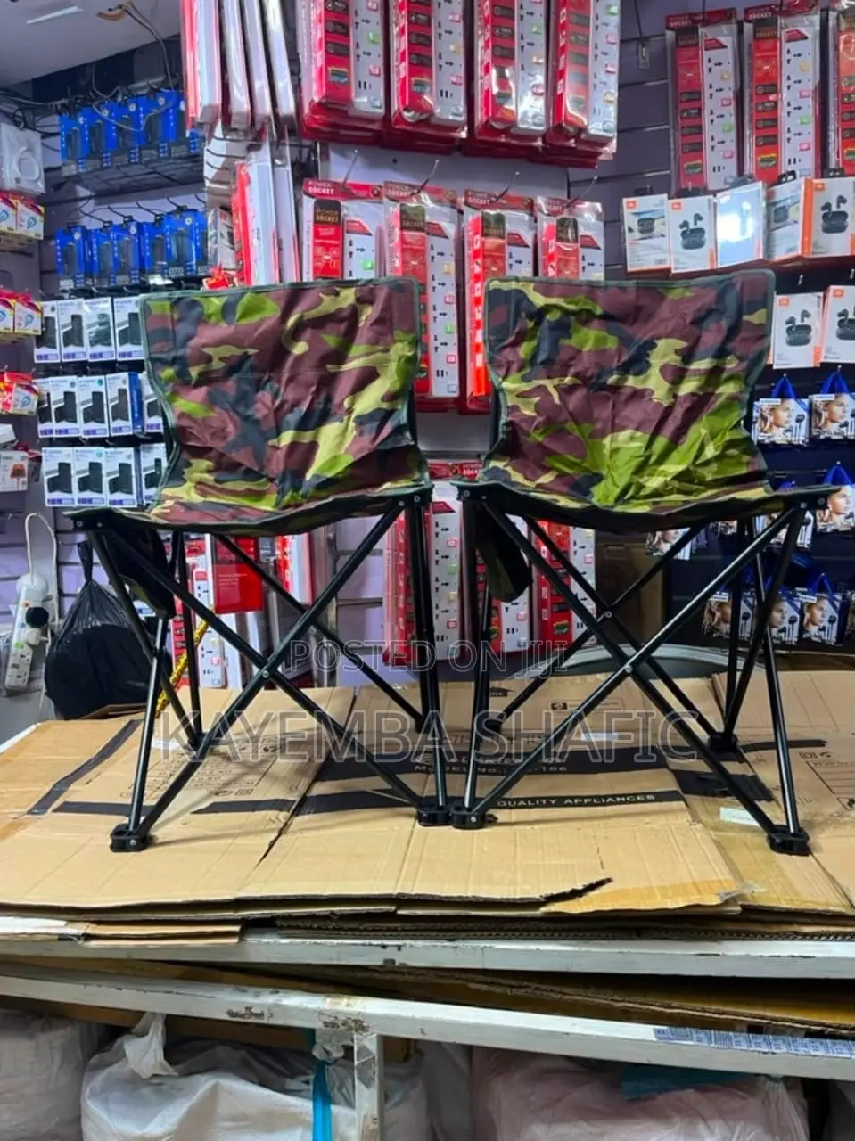 Portable Folding Camping Chair With Cup Holder