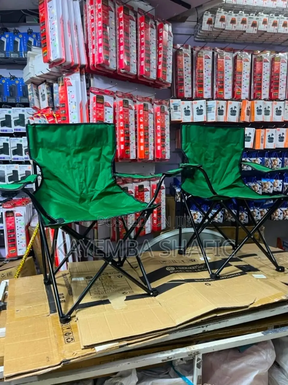 Portable Folding Camping Chair With Cup Holder