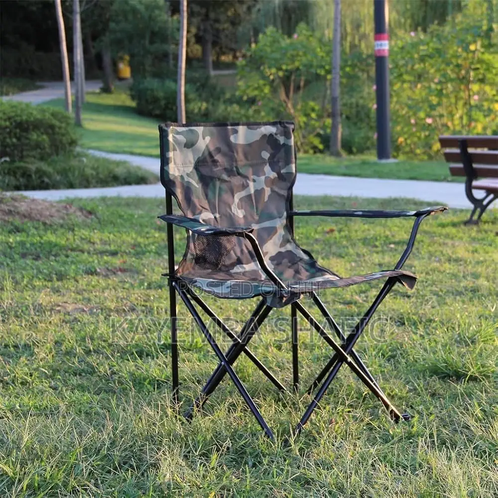 Portable Folding Camping Chair With Cup Holder