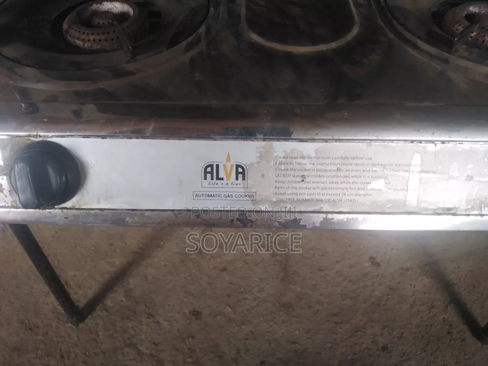 Gas Cooker With Stand