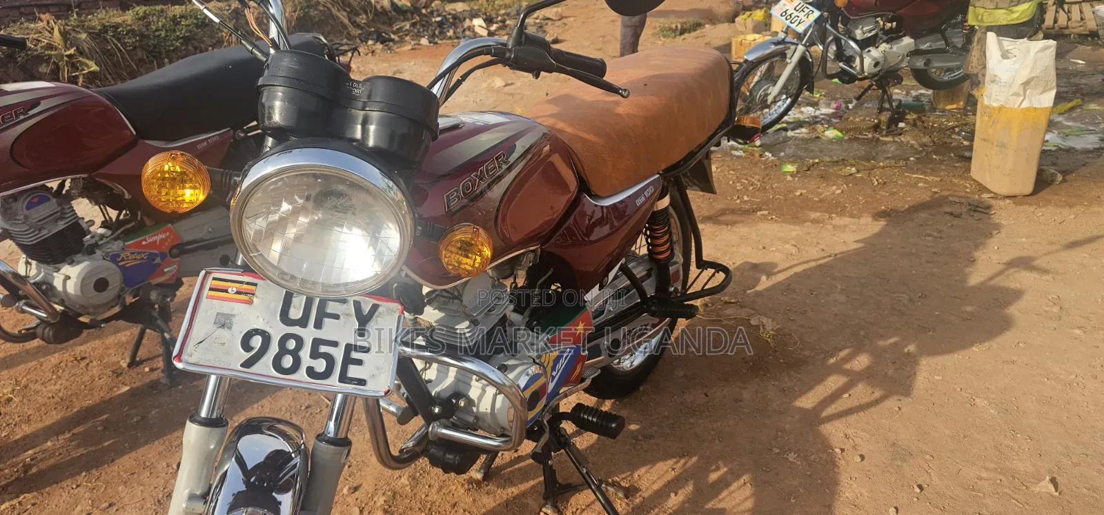 Bajaj Boxer 2024 Red