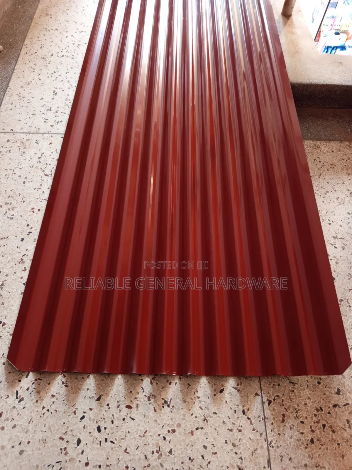 Reject Iron Sheets Red G.30 Roofings Ordinary Corrugated