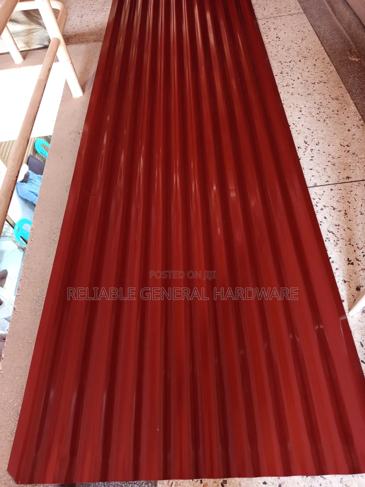 Reject Iron Sheets Red G.30 Roofings Ordinary Corrugated