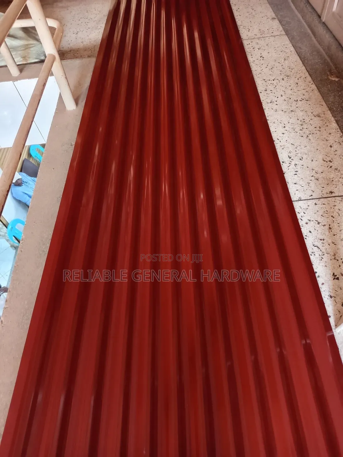 Reject Iron Sheets Red G.30 Roofings Ordinary Corrugated