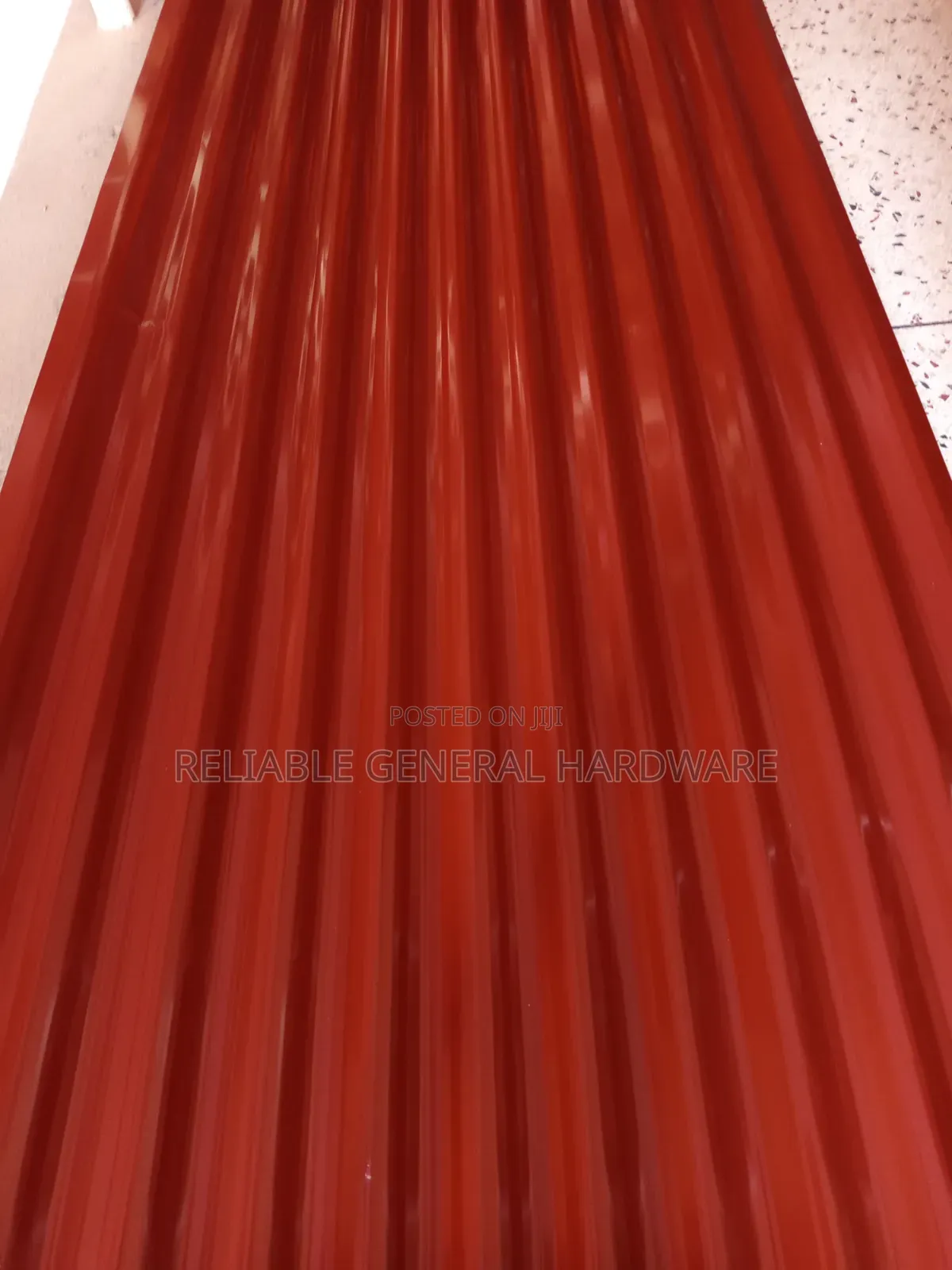 Reject Iron Sheets Red G.30 Roofings Ordinary Corrugated