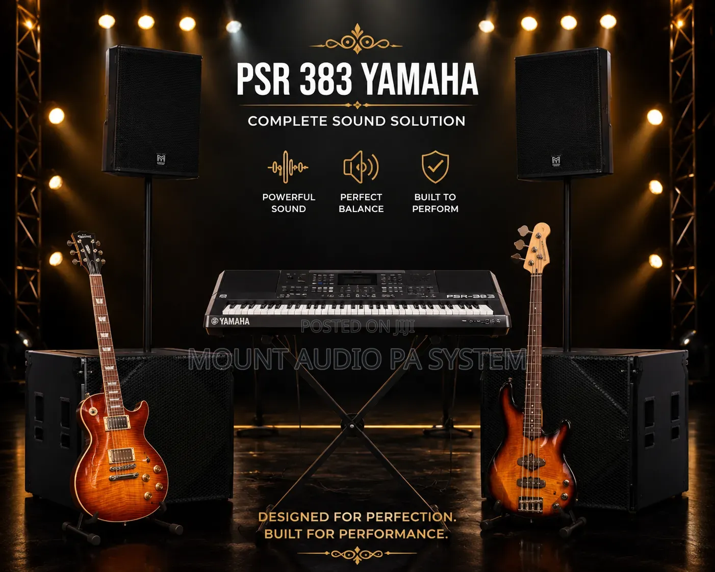 Martin Audio Public Address Sound System