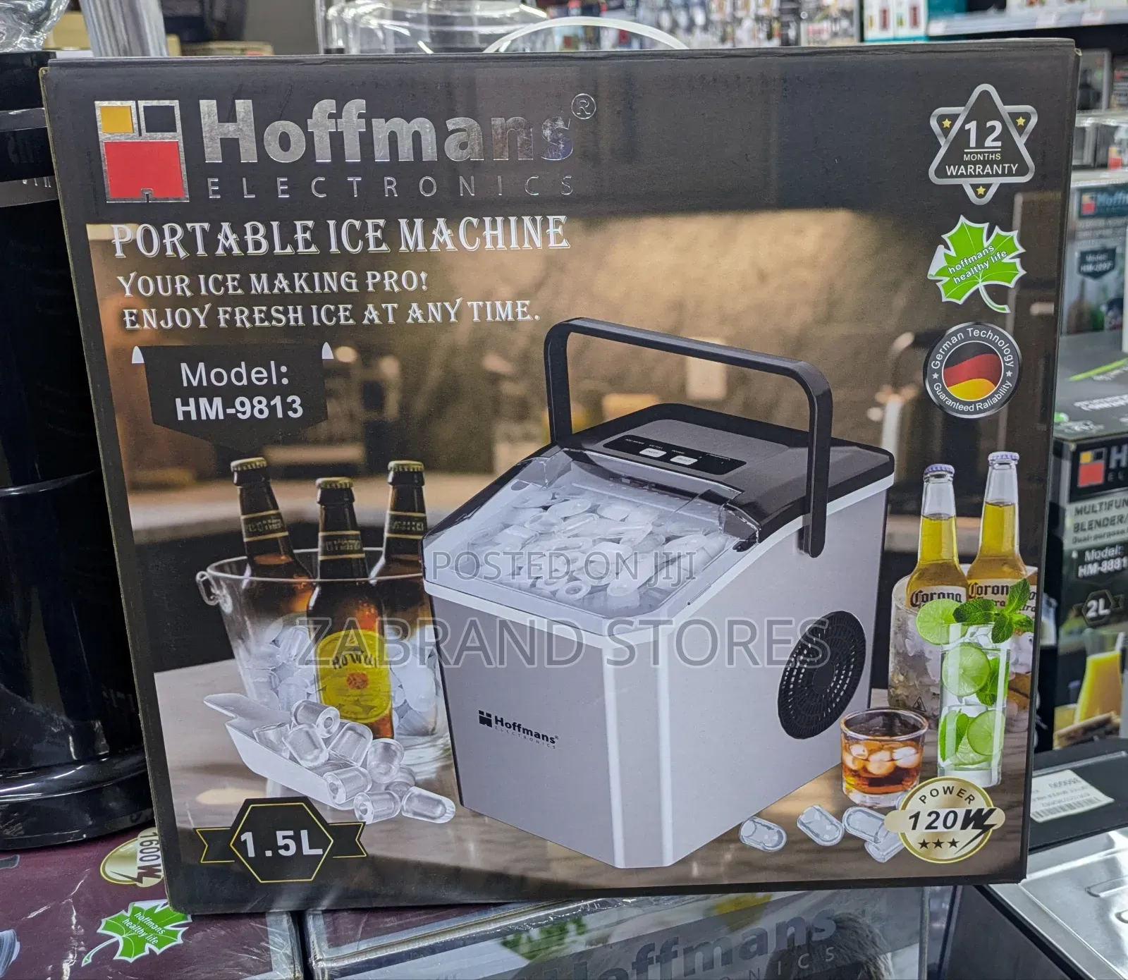 Portable Ice Cube Maker Machine