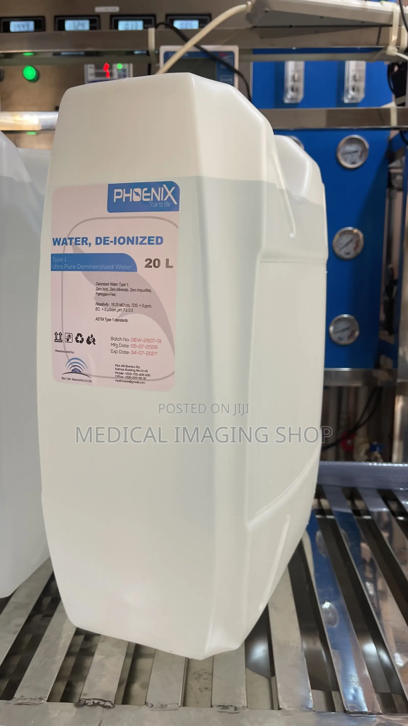 Deionized Water