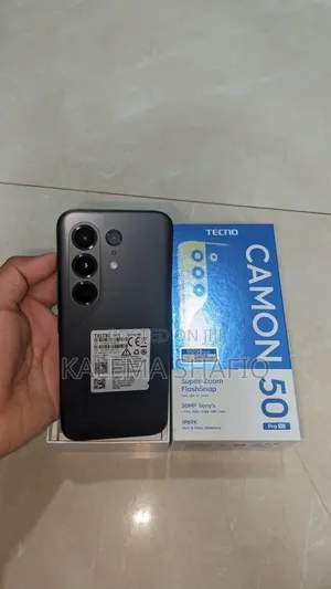 New Tecno Camon 50 Pro 256 GB Black