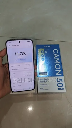 New Tecno Camon 50 Pro 256 GB Black