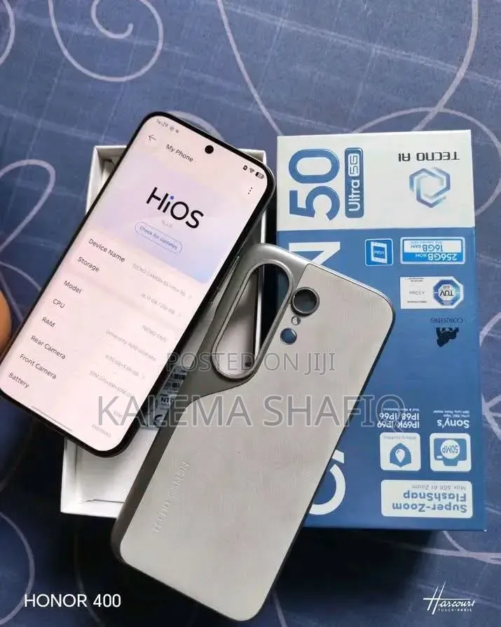 New Tecno Camon 50 Ultra 256 GB Gray