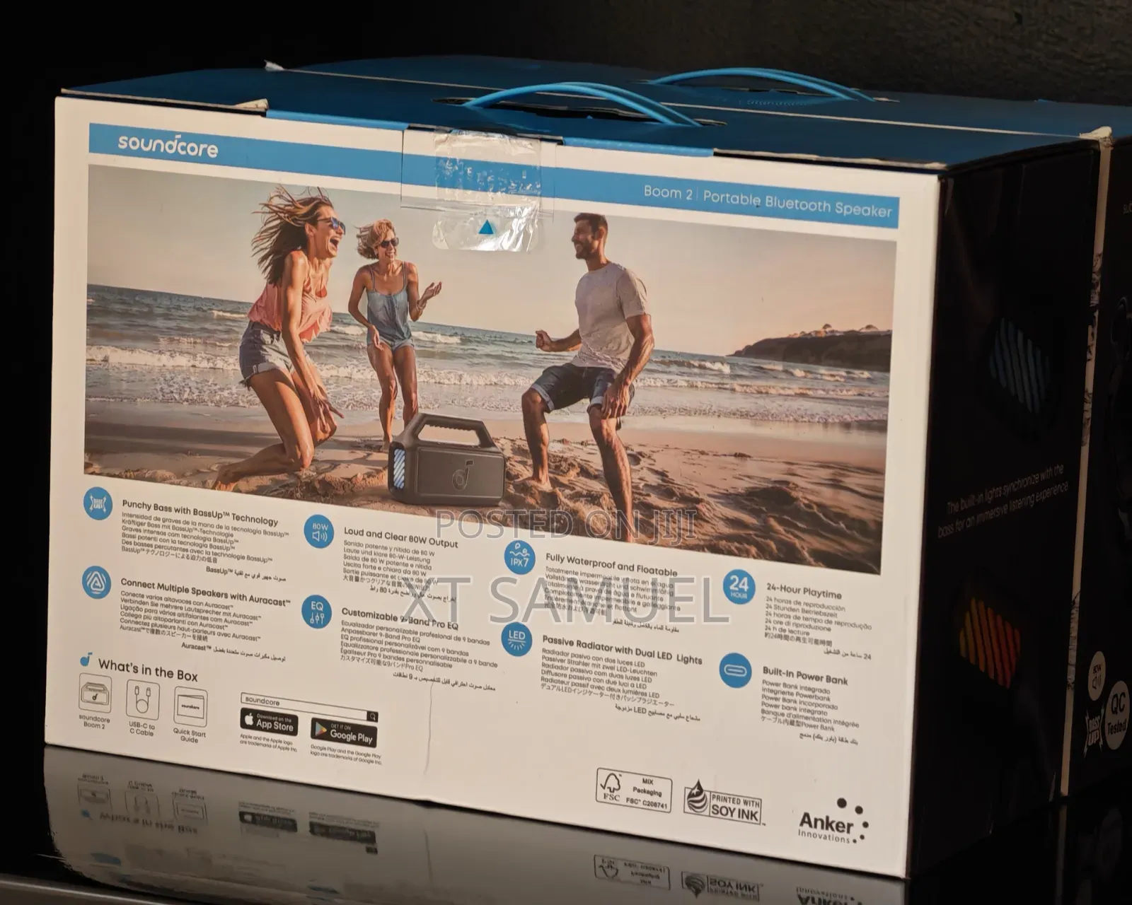 Soundcore by Anker Boom 2 Mobile Portable Rechargeable Speaker