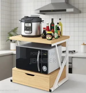 2-Tier Countertop Kitchen Organizer Rack