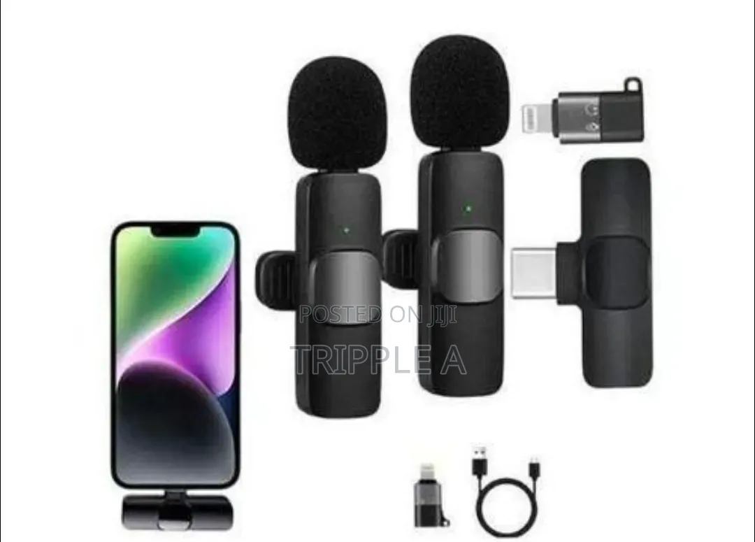 Professional Wireless Lavaliere Microphone