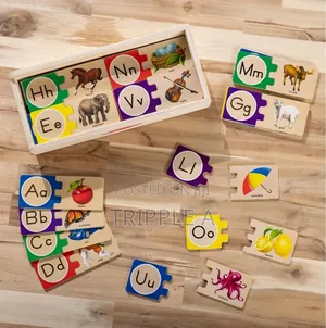 Wooden Alphabet Letter Puzzle