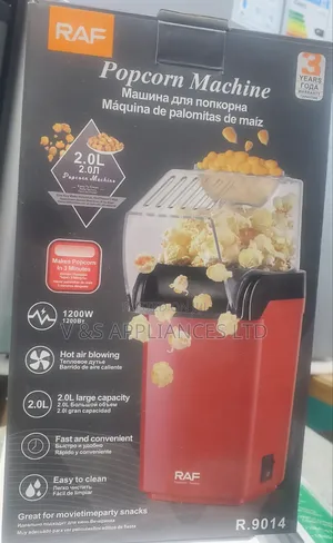 2l Raf Popcorn Machine