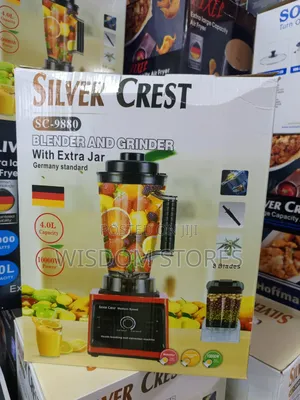 4.0l Silver Crest With Extra Jar Blender