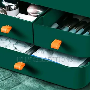 Transparent Makeup Storage