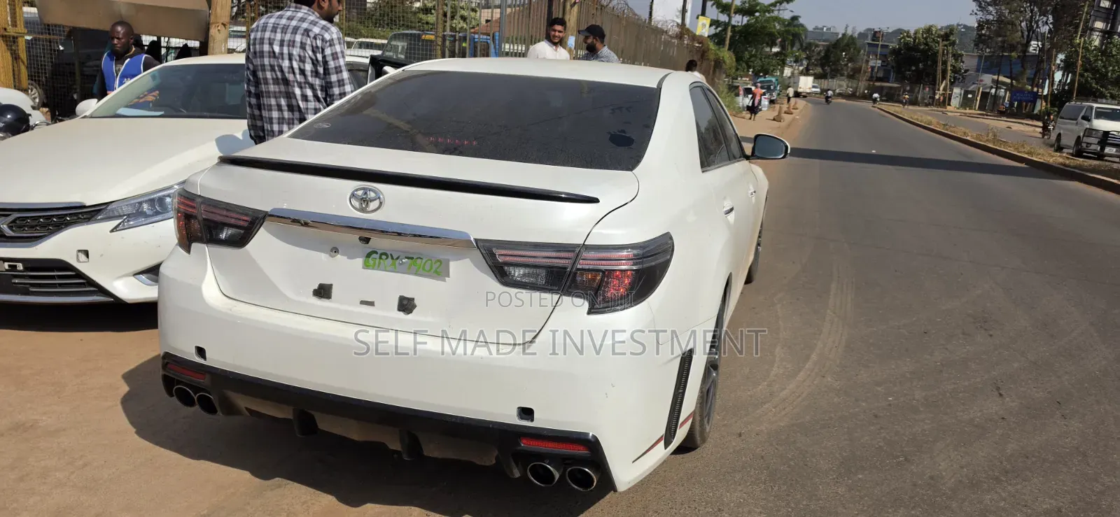 Toyota Mark X 2017 White