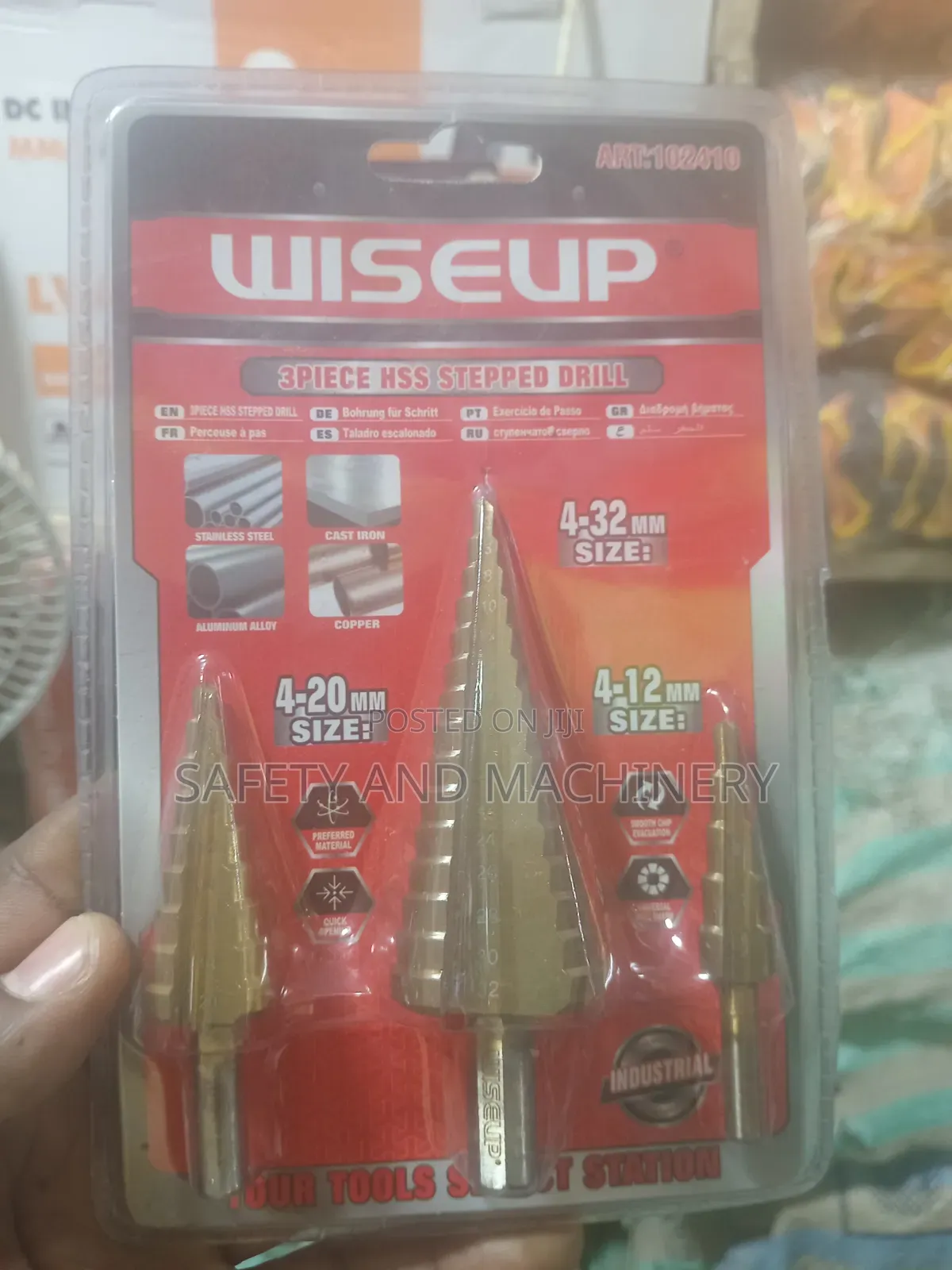 Metal and Wood Drill Bit(Step Bit)