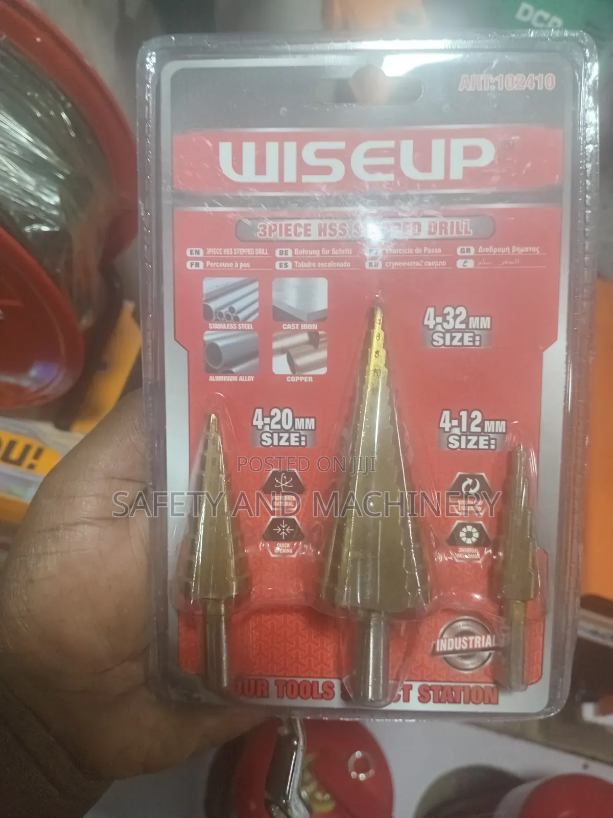 Metal and Wood Drill Bit(Step Bit)
