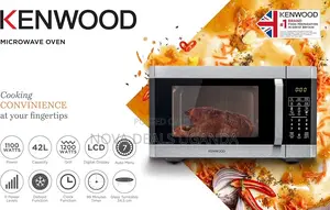 Kenwood 42l Microwave Oven With Grill, Digital Display 1100w-Black