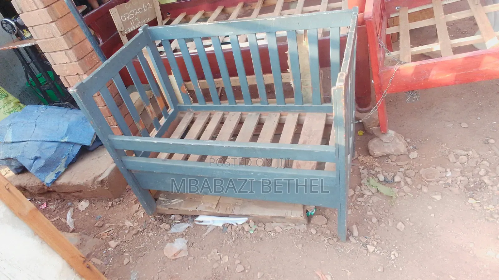 Second Hand Baby Cot in a Fine State on Quick Sale