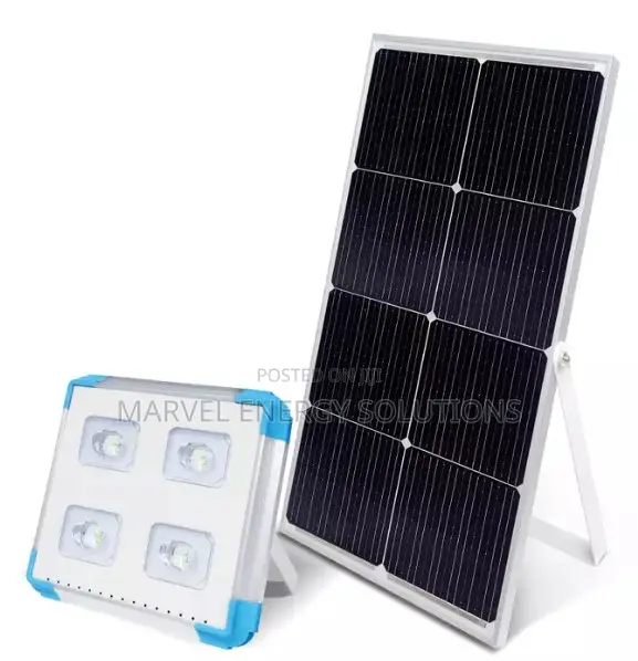 High-Brightness Solar Floodlight With Lithium Battery – 7,584 Lumens