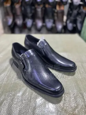 Genuine Men Formal Shoe -Black