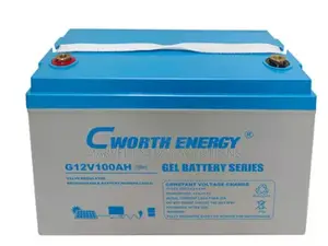 Cworth 12v 100ah Gel Solar Battery