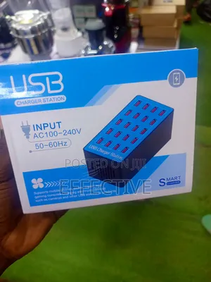 20-Port Usb Charging Station.