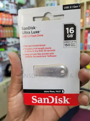Sandisk Ultra Luxe 16gb Usb 3.1 Flash Drive