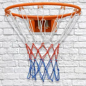 Wall-Mounted Steel Basketball Rim