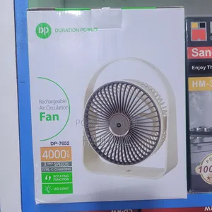 Rechargeable Table and Desktop Fan