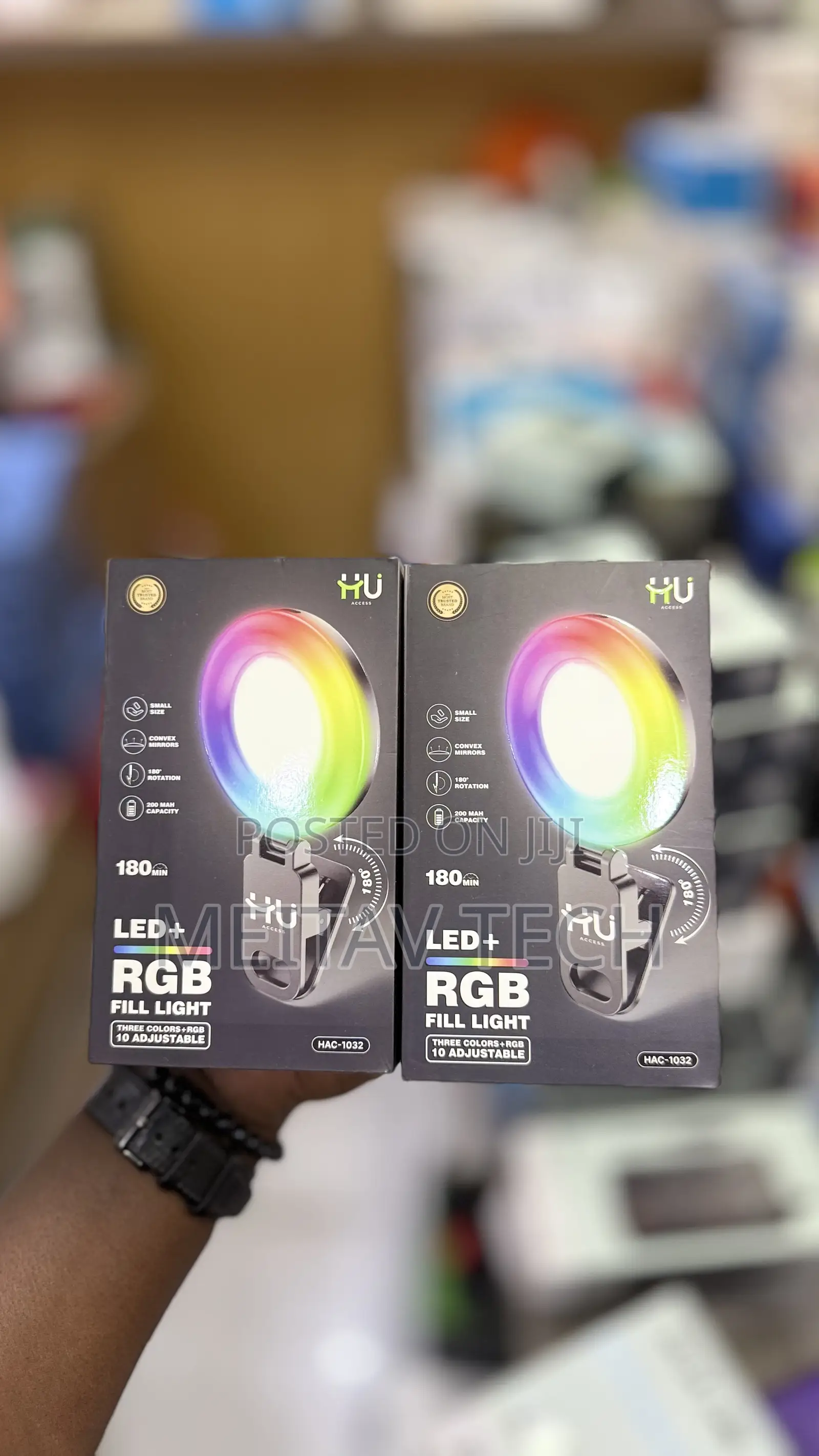 Hu Portable RGB Led Fill Light
