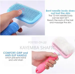 Cleanpet Self-Cleaning Slicker Brush for Dogs and Cats
