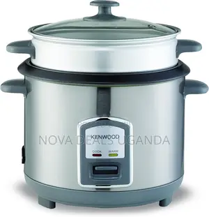 Kenwood 2-in-1 Rice Cooker 1.8 L 10-Cups Rice With Food Steamer Basket