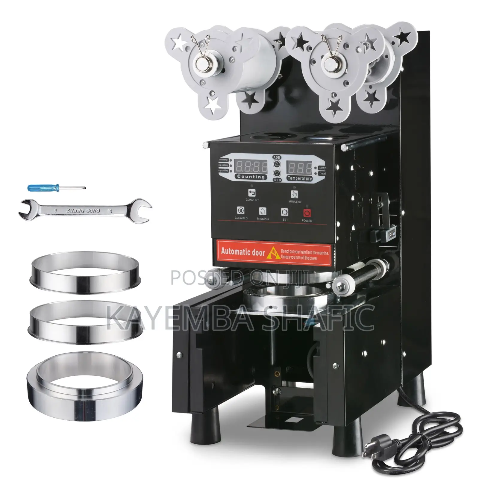 Wechef Commercial Fully Automatic Cup Sealing Machine.