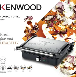 Kenwood Grill 1800w Contact Health Grill Panini Press With Variable
