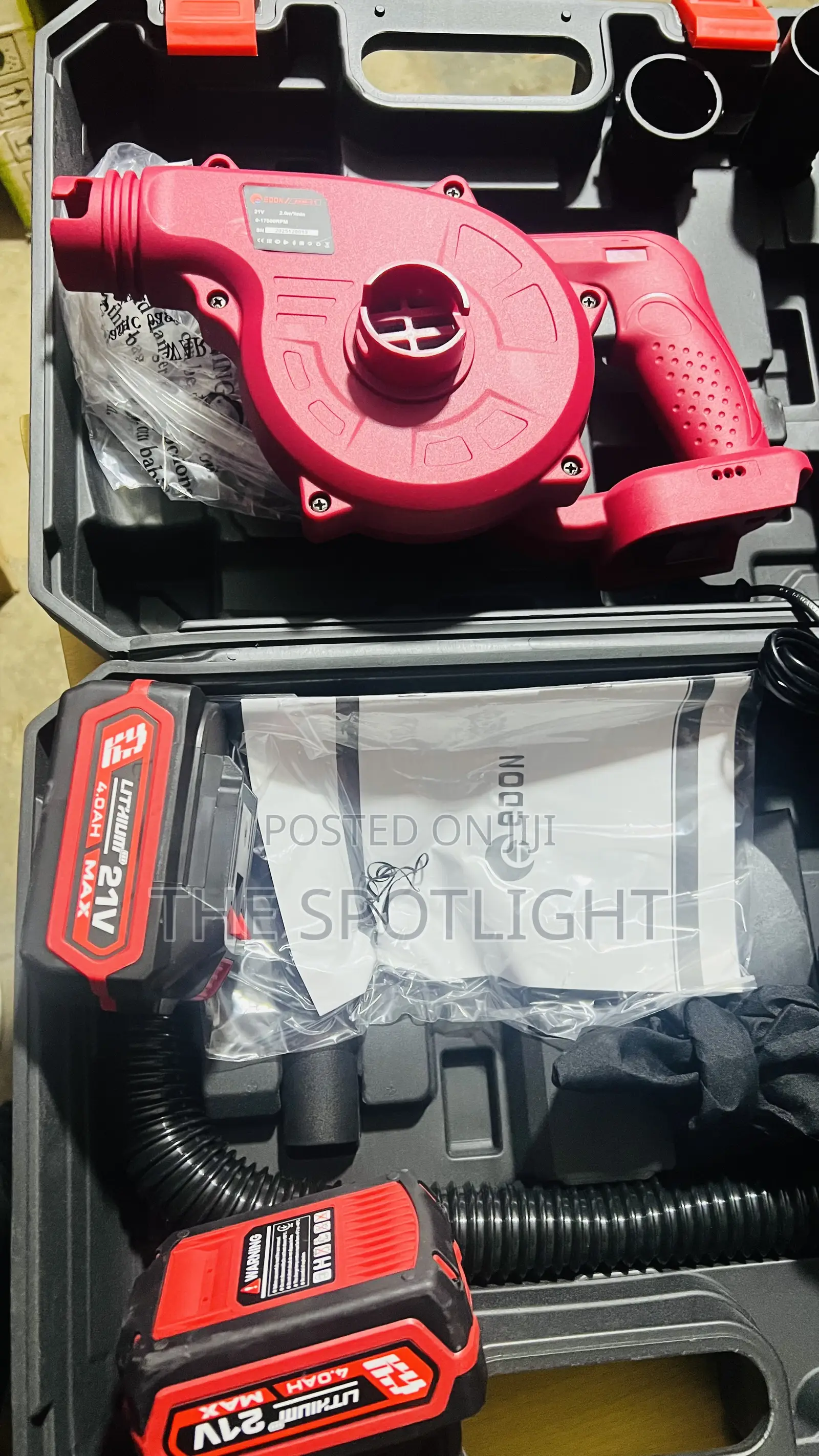 Lithium Cordless Air Blower
