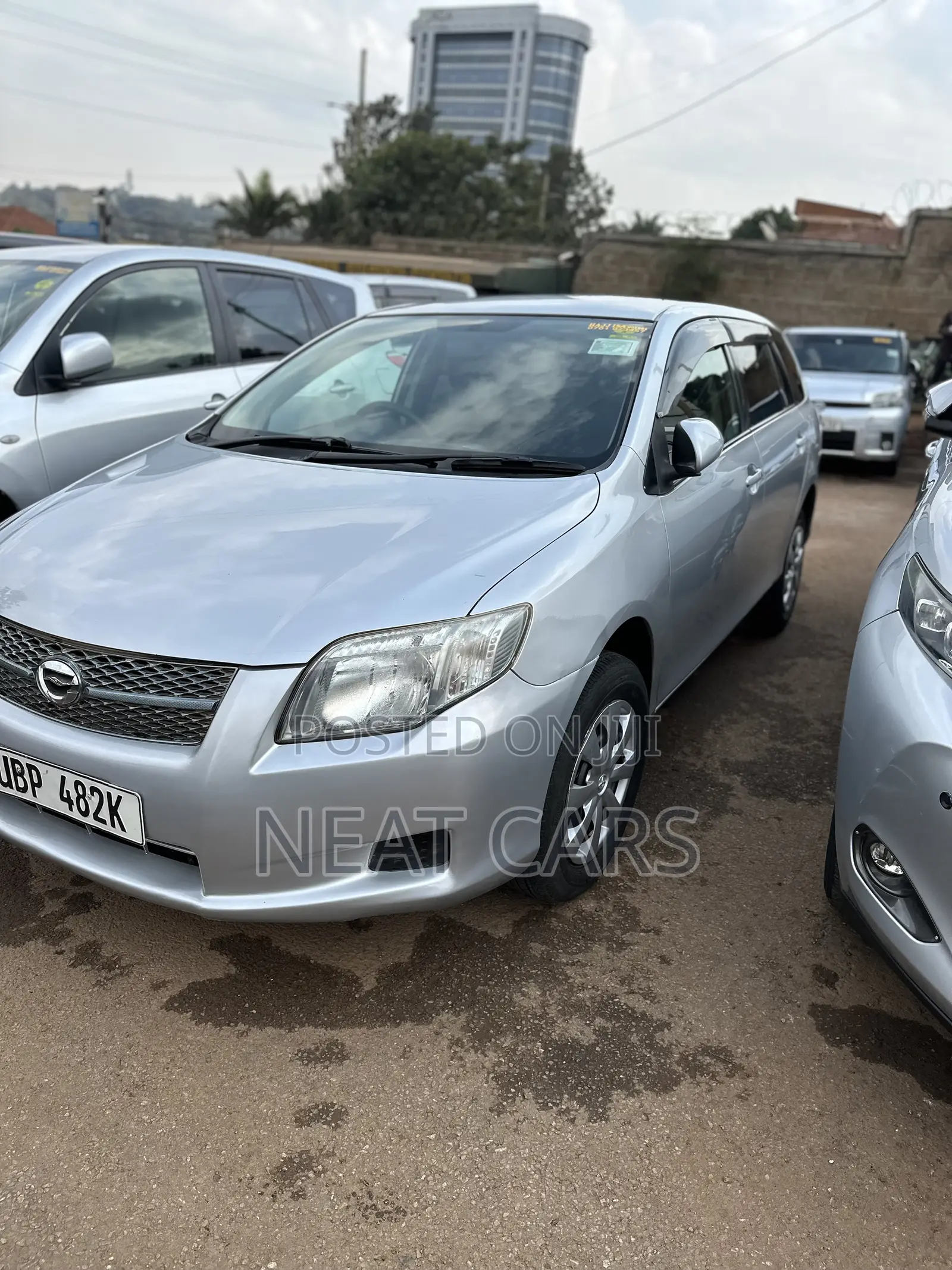 Toyota Corolla Fielder 2010 Gray