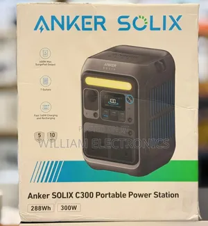 Anker Solix C300x Ac 288wh 300w (600w Surge Pad) Portable Power Supply