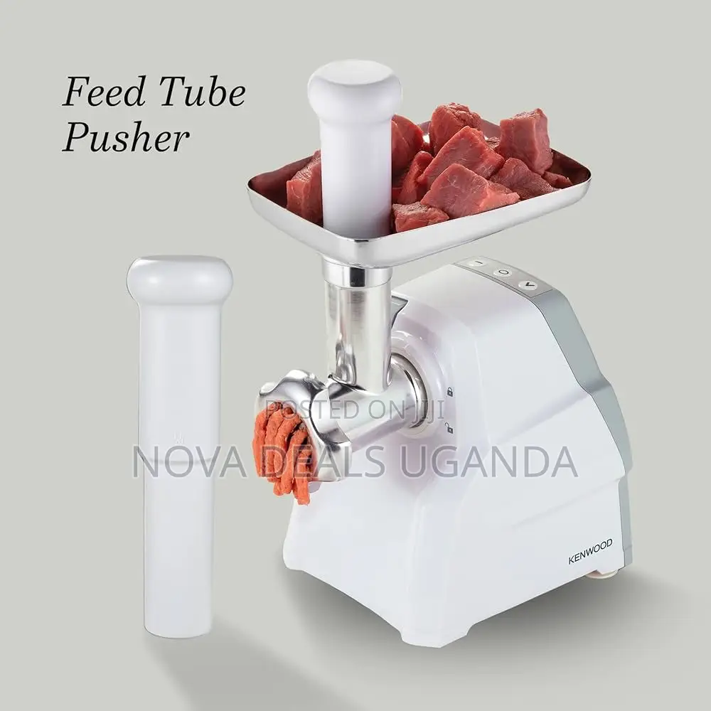 Kenwood Meatgrinder 2100w Meat Mincer With Kibbeh Maker, Sausage Maker