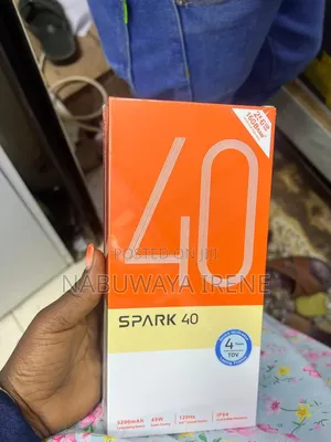 New Tecno Spark 40 256 GB Gray