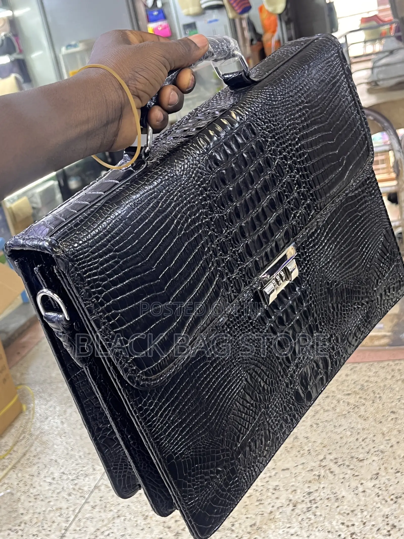 Vintage Leather Briefcase