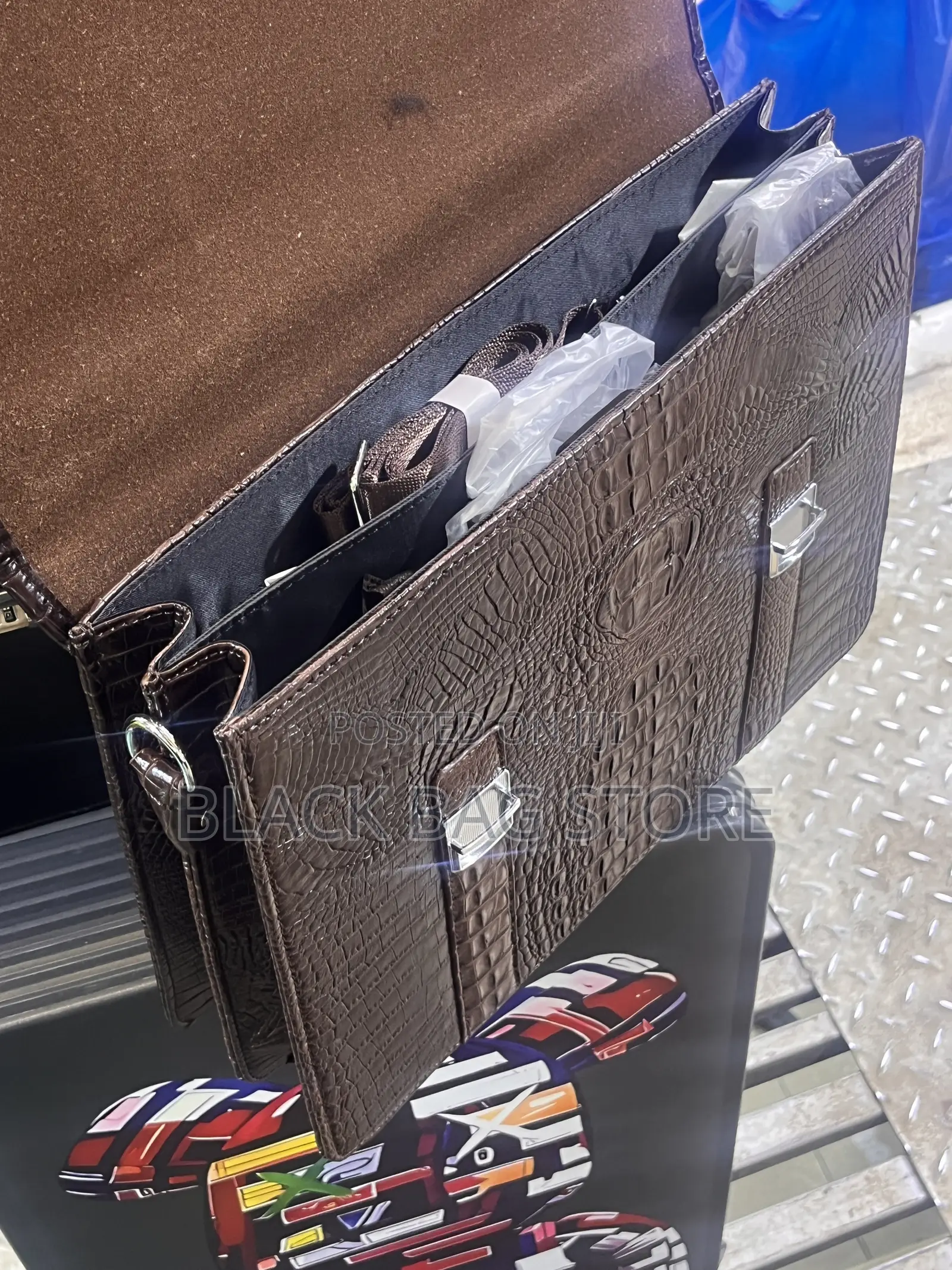Vintage Leather Briefcase