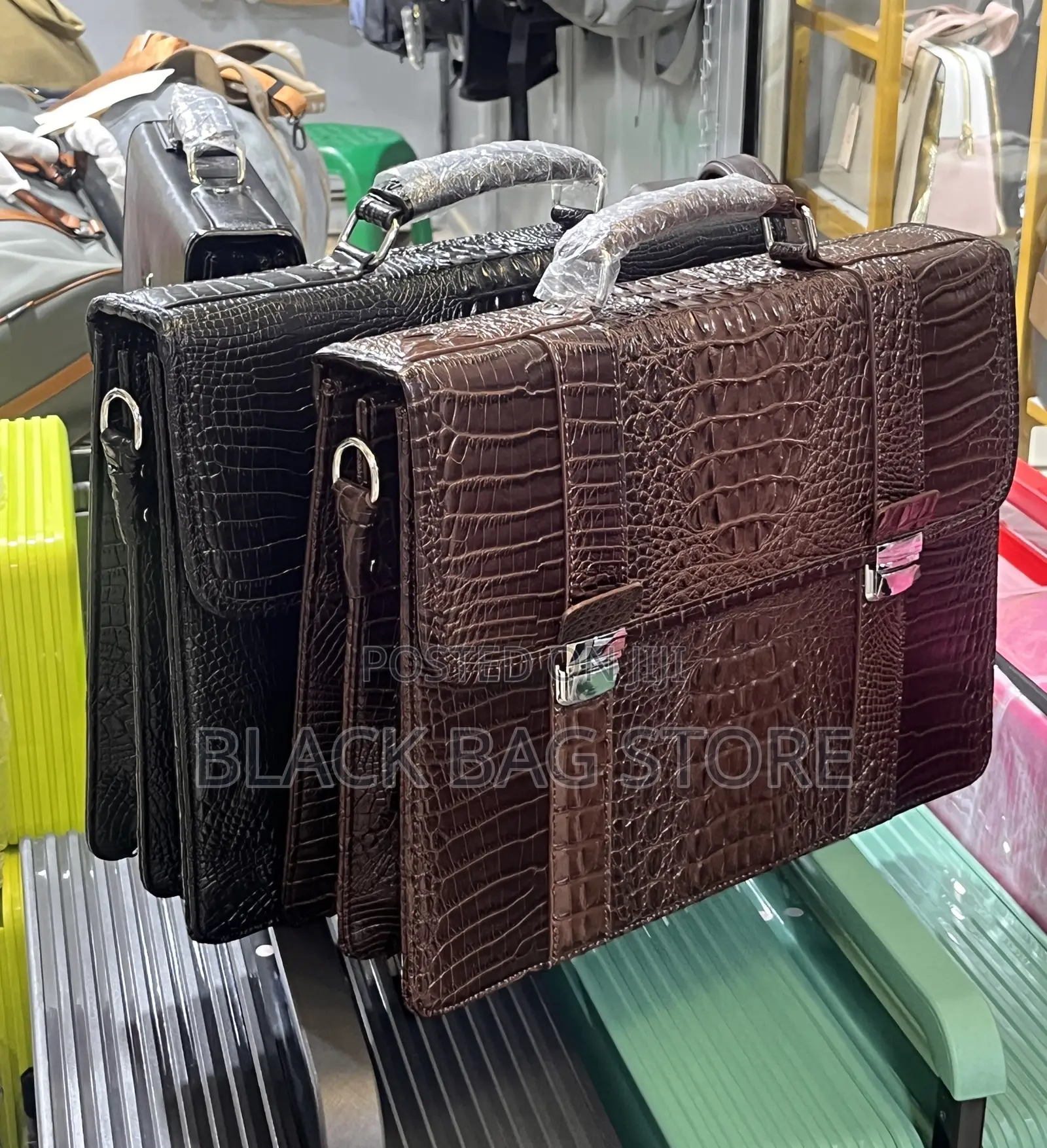 Vintage Leather Briefcase