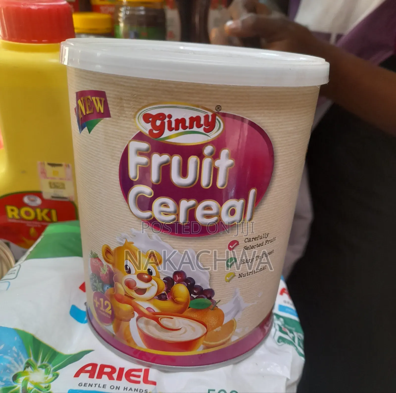 An Fruit Cereal for Babies